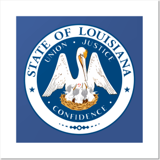 State of Louisiana Posters and Art